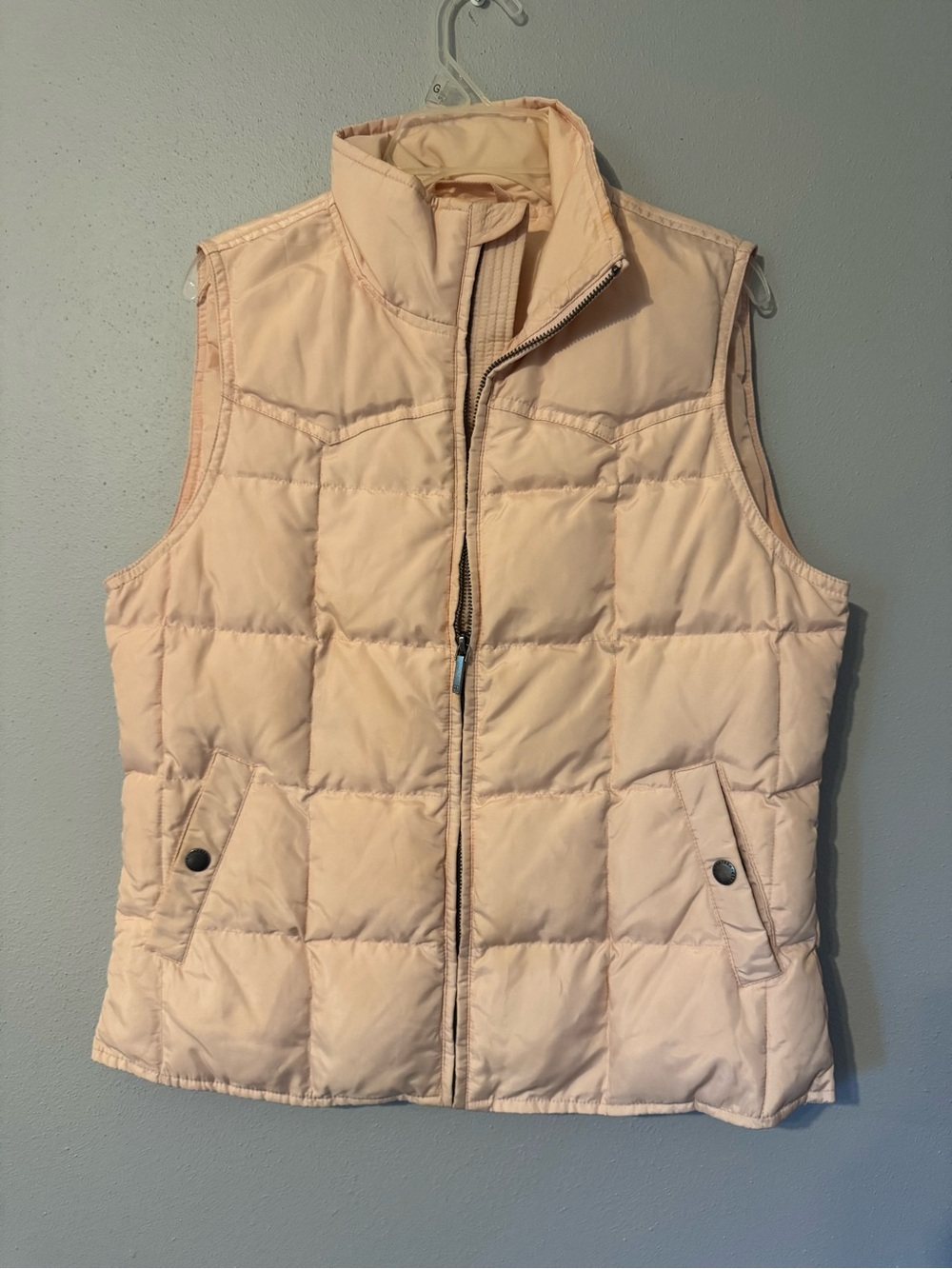 Ralph Lauren Pale Pink Quilted Puffer Vest